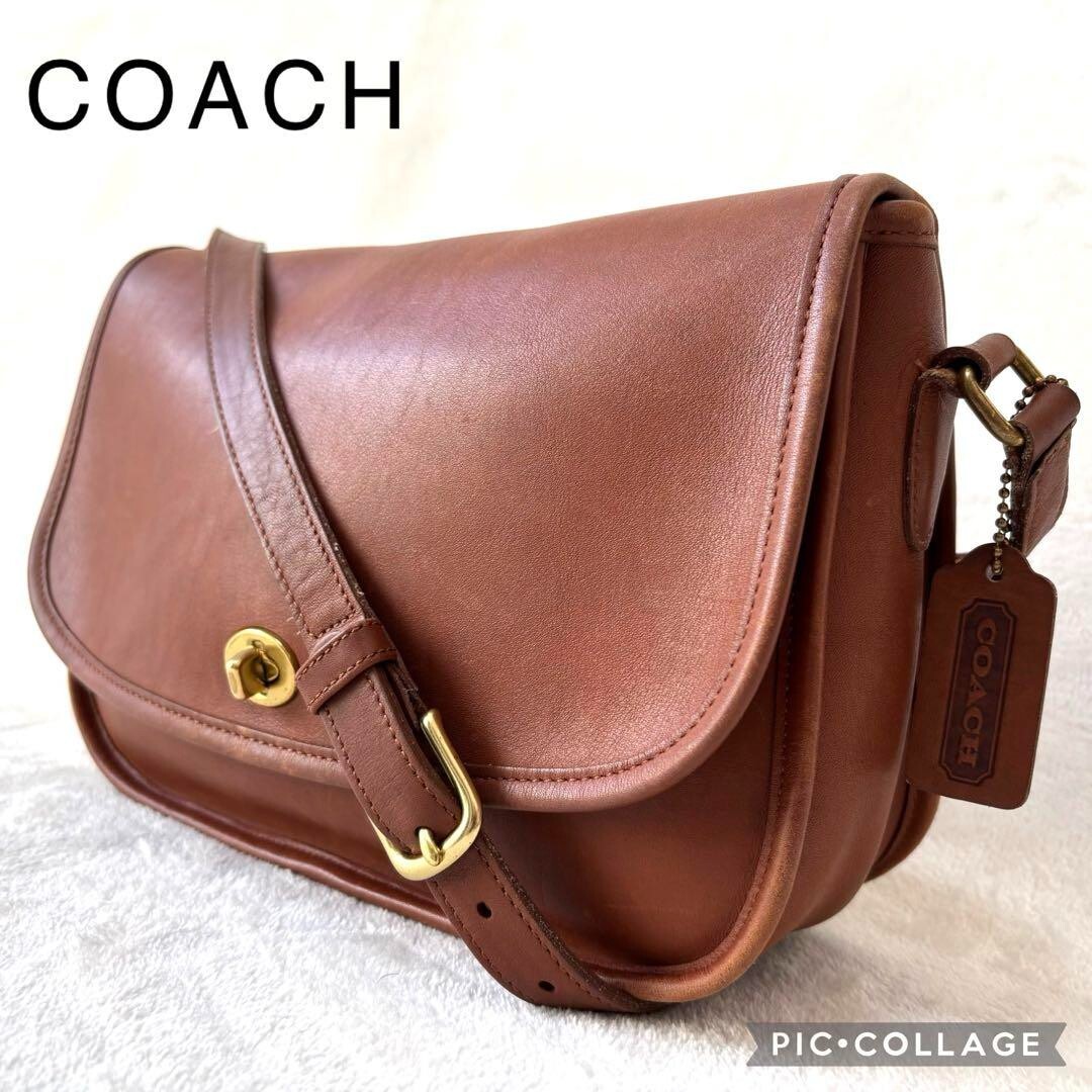 Extremely Rare Made In Mexico Old Coach 9790 Shoulder Bag