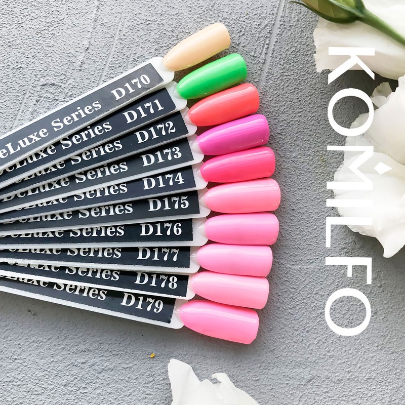 Komilfo Pink Gel Polish Green Vernis Ã  Ongles Yellow Gel Vernish 8ml Nail Art