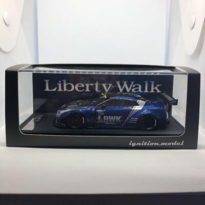 Ignition model LB-WORKS Nissan GT-R R35 Type2 Blue 1:43 | eBay