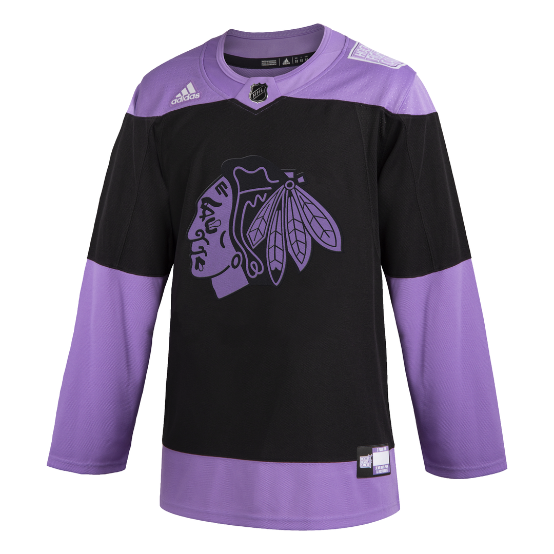 chicago blackhawks fight cancer jersey
