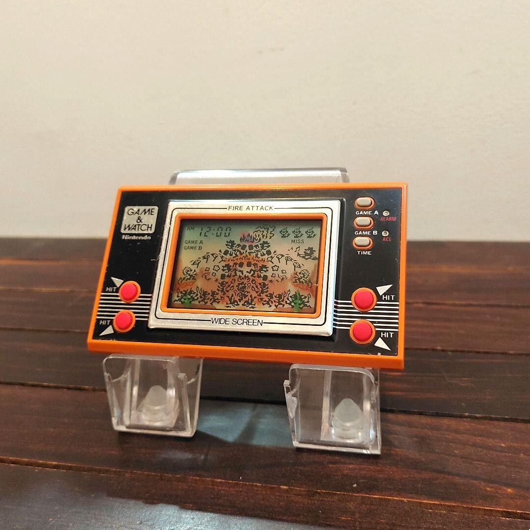 NINTENDO GAME AND & WATCH Fire Attack Wide Screen 1981
