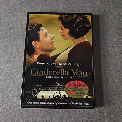 Cinderella Man DVD 2005 Full Screen Russell Crowe Renee Zellweger New Sealed 