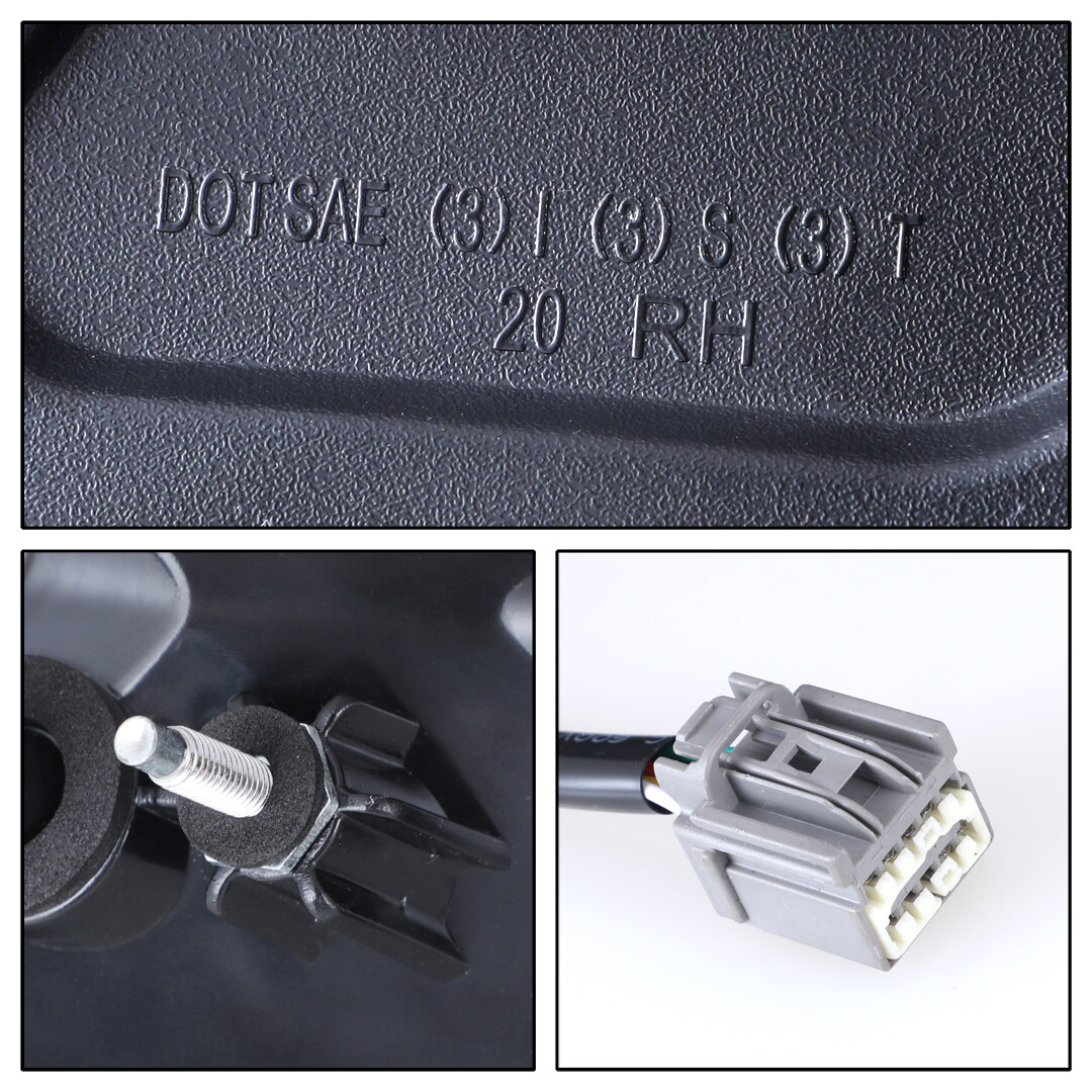 LED DRL Sequential Tail Lights For 2015-2023 Ford Mustang Coupe & Convertible