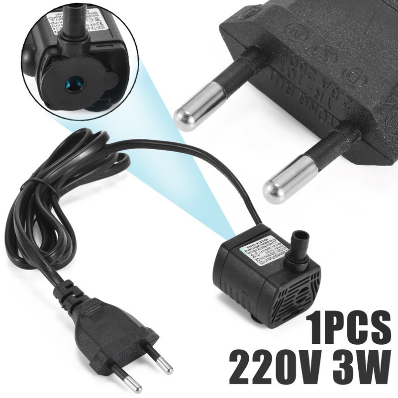 3W Mini Pumpe Wasserpumpe Pumpe Tauchpumpe Aquariumpumpe Zimmerbrunnen Pumpen