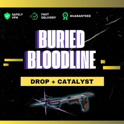 Buried Bloodline - Drop + Catalyst - Warlod's Ruin - XBOX-Psn-Pc