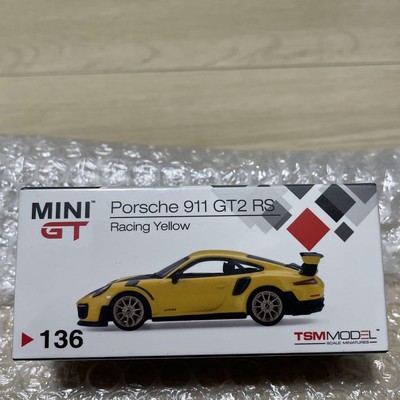 ミニカー MINI GT Porsche 911 GT2 RS Racing Yellow MINI GT 136 Porsche 911 GT2 RS Racing Yellow RHD Asia