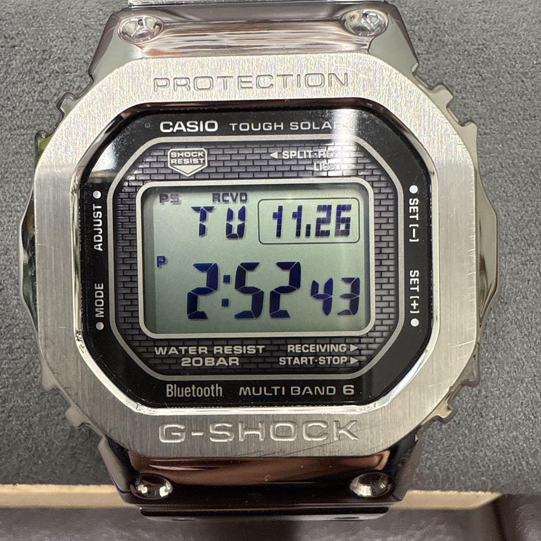 G-SHOCK GMW-B5000-1JF　
純正ラバーベルト Casio G-Shock GMW-B5000-1JF | Sakurawatches.com