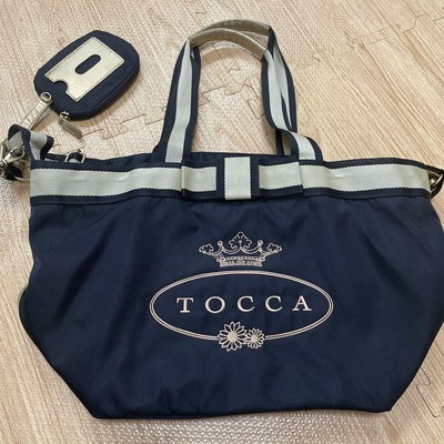 Tocca Mother'S Back Ribbon Tote Bag 2Way Shoulder