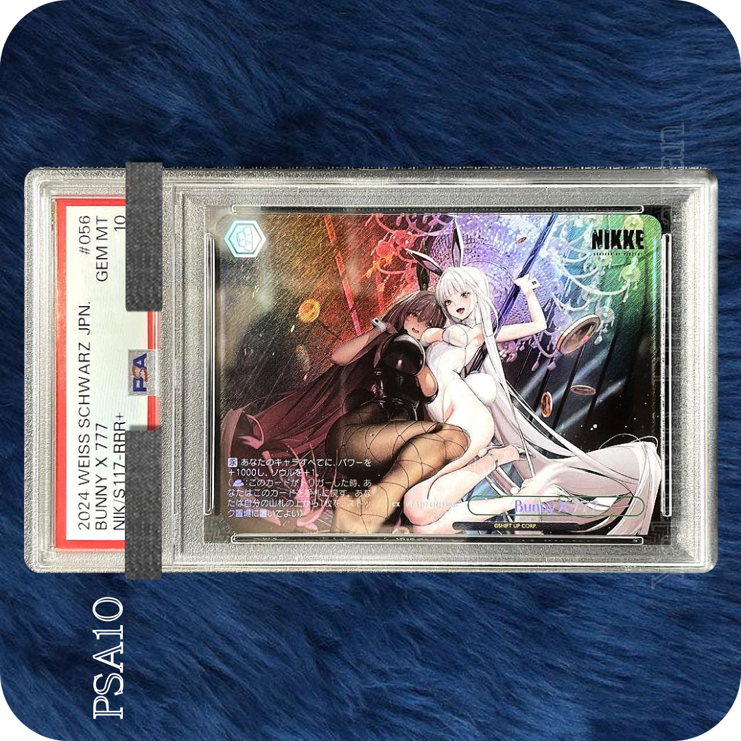ヴァイスシュヴァルツ　NIKKE Bunny X777 RRR + PSA 10 Weiss Schwarz NIKKE NOIR BLANC Bunny X 777 RRR + Foil