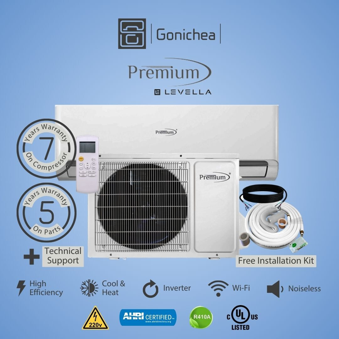 Premium 12000 BTU Mini Split Air Conditioner Inverter