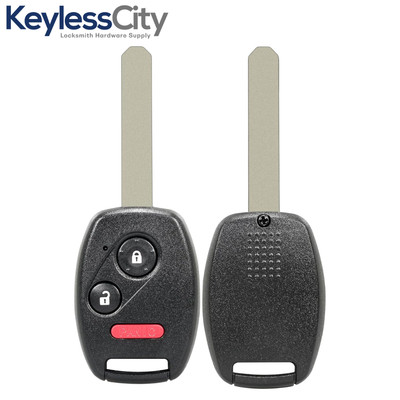3-Button Remote Head Key Fits 2005-2008 Honda Pilot / CWTWB1U545 / (AFTERMARKET)