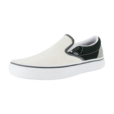 Кроссовки Vans Mix & Match Slip-On (черный/настоящий белый) Обувь для скейтбординга