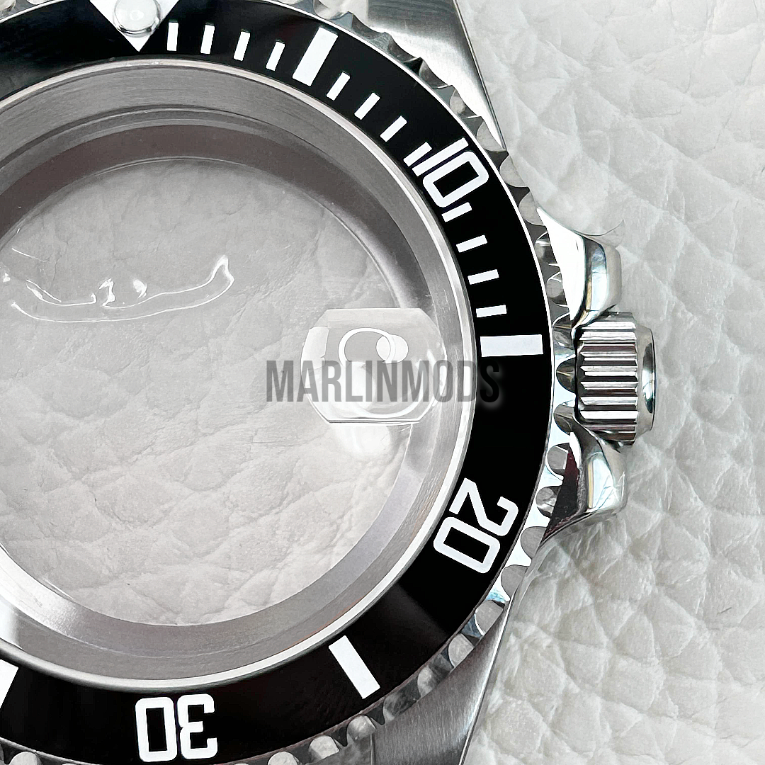 200M Waterproof 40mm SUB Dive Watch Case for NH35A NH34 GMT 120 Clicks Sapphire