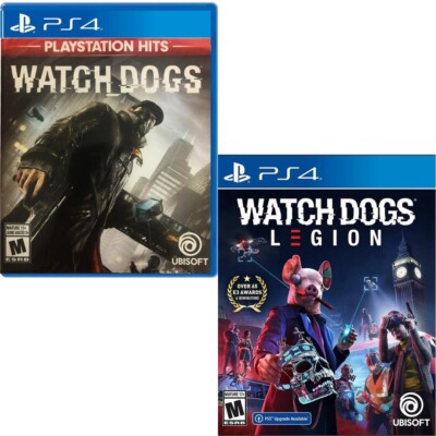 Watch Dogs Playstation Hits + Legion PS4 Brand New Game Bundle Special (2020)