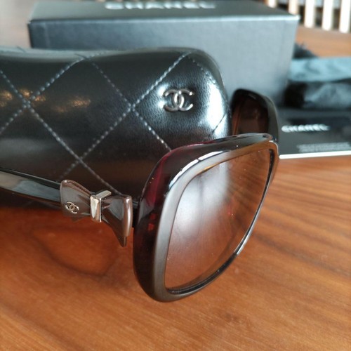 CHANEL sunglasses ギャランティ 付属品完備 ボルドー Sunglasses CHANEL CH4282 C429/S5 53-20 Havana in stock