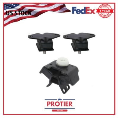 Engine Motor & Trans Mount 3PCS Set For 2005-2015 Toyota Tacoma 2.7L RWD