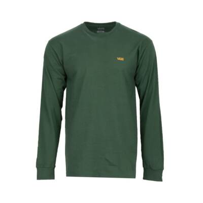 

Футболка с длинным рукавом и рисунком Vans Left Chest Checker (Sycamore)