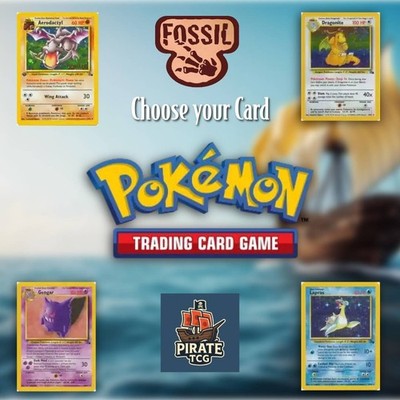 POkemon - Fossil - Single cards - WOTC - 1999 - NM/LP/MP ** CHOOSE YOUR CARDS **
