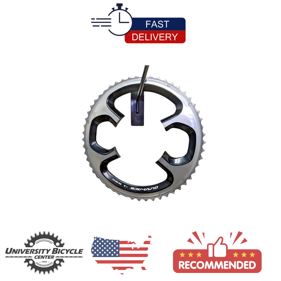 パーツ SHIMANO FC-9000 52-36 170m m Dura-ace Amazon.com : SHIMANO 52D 9000 D.Ace (52/36) Plate, Black
