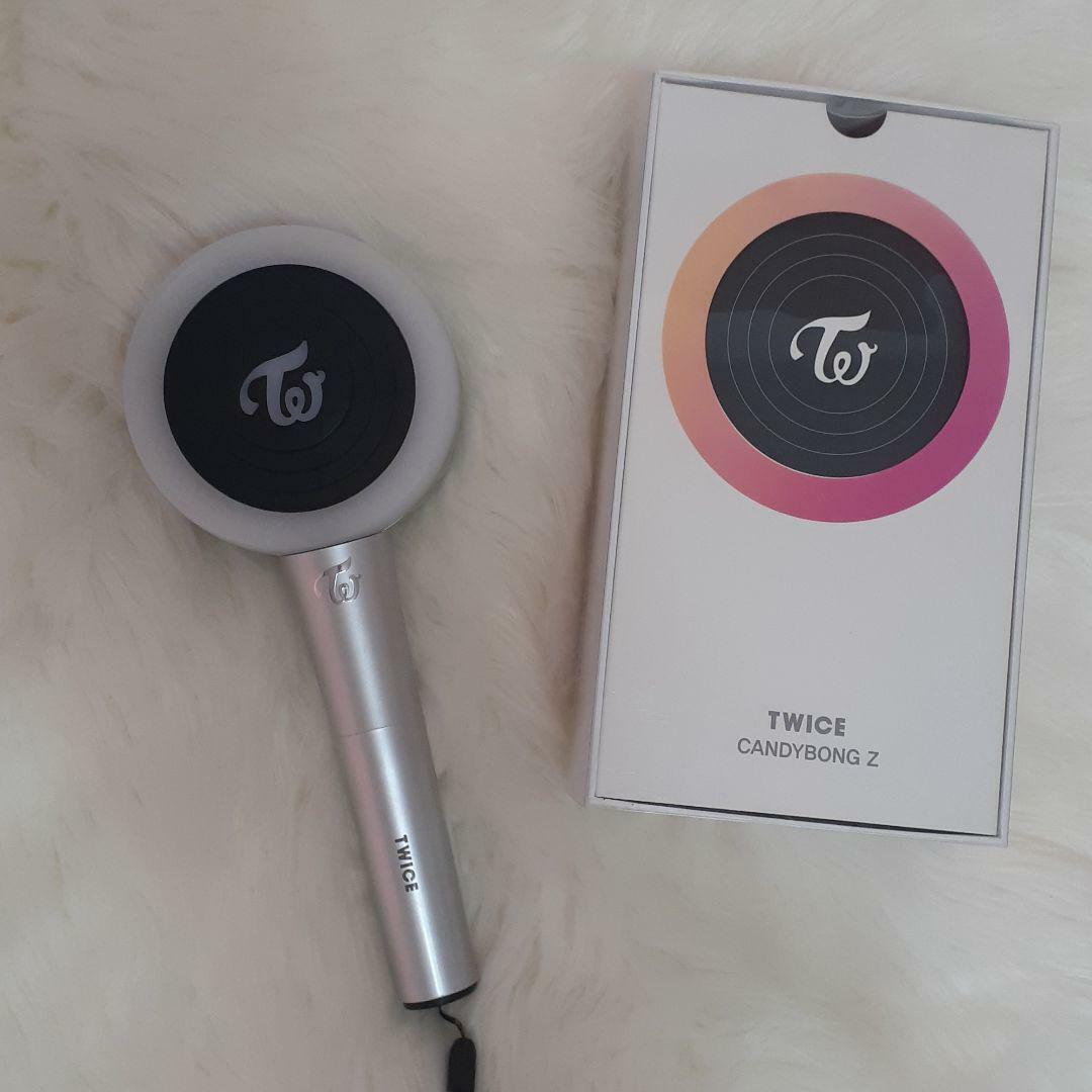 USED TWICE Official Light Stick Mood Light CANDY BONG Z Pen USED TWICE Official Light Stick Mood Light CANDY BONG Z Pen