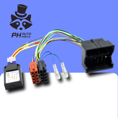 Volkswagen VW Golf Mk5 Mk6 and Eos CAN BUS Radio harness ISO