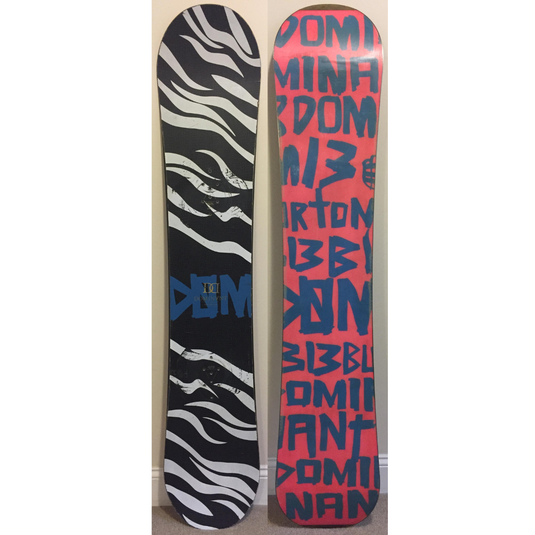 RARE!! Burton DOM Safari 154cm Dominant Snowboard Rare RARE!! Burton DOM Safari 154cm Dominant Snowboard Rare