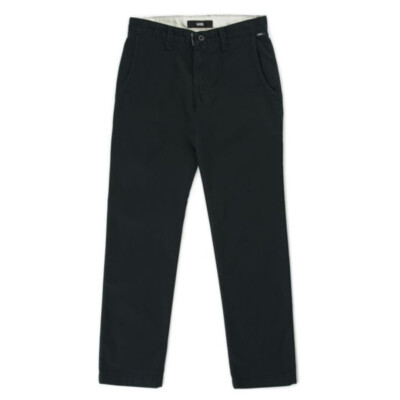 

Vans Authentic Chino Брюки (черные) Мужские прочные эластичные брюки облегающего кроя, Черный