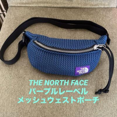 The North Face Purple Label Mesh Waist Pouch 23cmx12cmx5.5cm