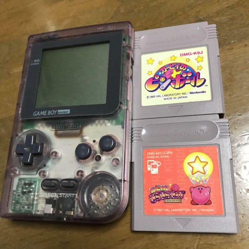☆  GAME BOY  COLOR (ソフト４本付き) ☆ GAME BOY COLOR (ソフト4本付き) ゲームボーイカラーソフト4