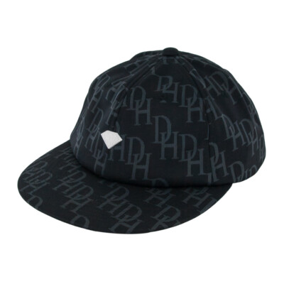 Шляпа Snapback Diamond Supply Co Micro Brilliant Monogram (черная) Кепка с клипсой