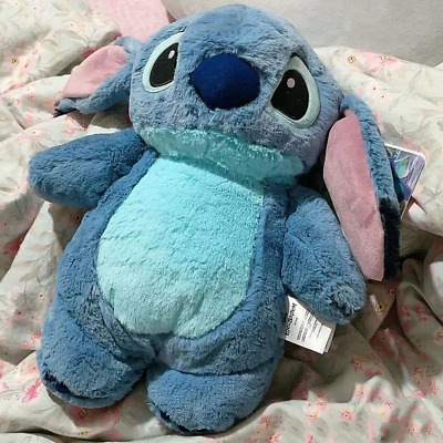 Warm Stitch and Lilo Plush Hot Water Bottle Disney-Themed for Winter Comfort Blu