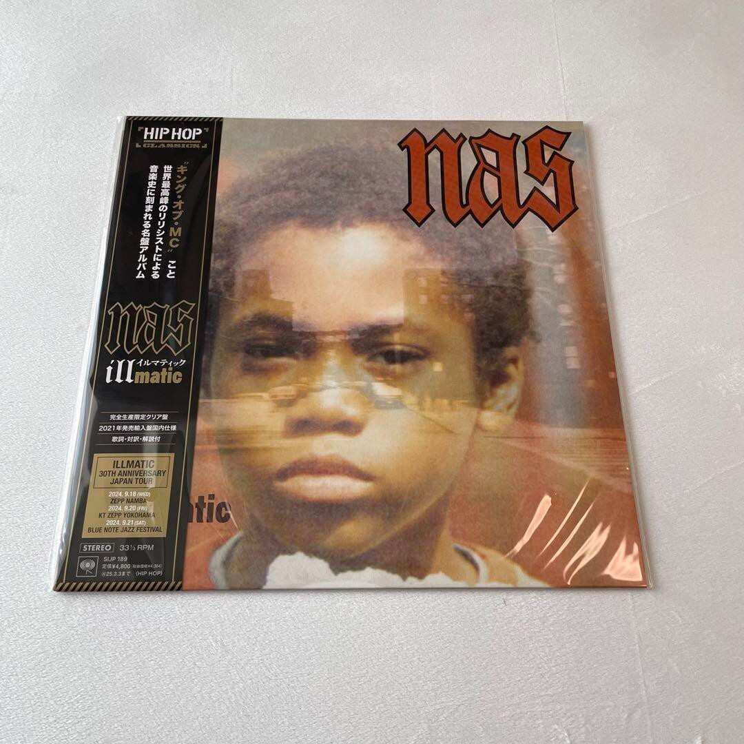 Nas Illmatic Clear Vinyl Japan Limited Vinyl LP HIP HOP