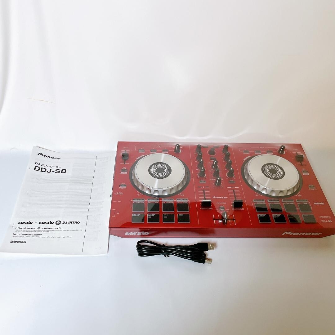 パイオニア DDJ-SB DJコントローラー 赤 DDJ-SB-R (archived) PERFORMANCE DJ CONTROLLER (red) - Pioneer DJ