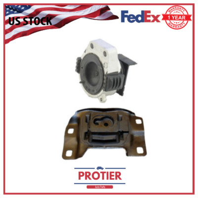 Motor & Trans Mount 2PCS Set Fit 10-13 Mazda 3 Mazdaspeed 2.3L Turbo for Manual