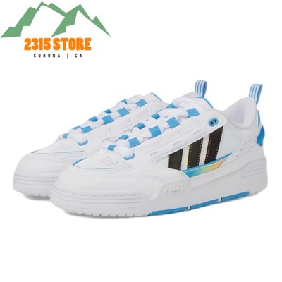 Adidas Original's ADI2000 Lifestyle Shoes Kid's Unisex White/Pulse Blue Size 7