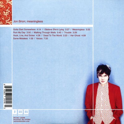 JON BRION MEANINGLESS NEW CD
