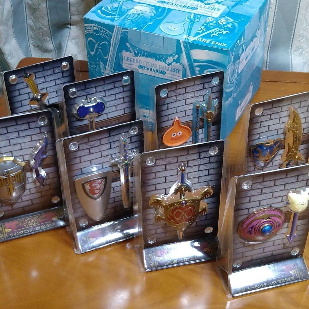 ドラゴンクエスト レジェンドアイテムギャラリー ウェアラブル 全8種 未開封 ドラゴンクエスト レジェンドアイテムズギャラリー NEO