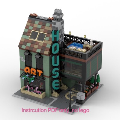lego moc Art House instructions PDF Only