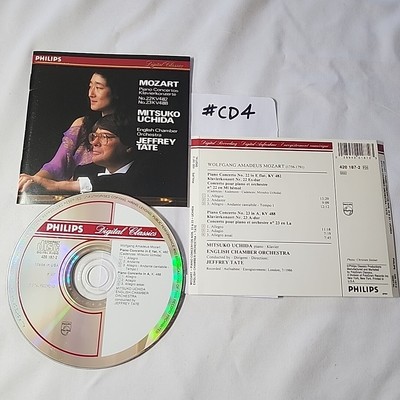 Mozart: Piano Concertos Nos. 22, KV482 & 23, KV488 by Mitsuko Uchida / Jeffrey T