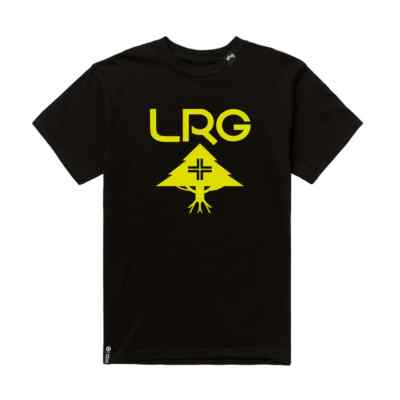 

Футболка с короткими рукавами LRG Lifted Research Group Double OG (черная), Черный