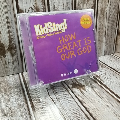 New KidSing! How Great is Our GOD Volume 1 (CD, 2010) Tommy Nelson Christian