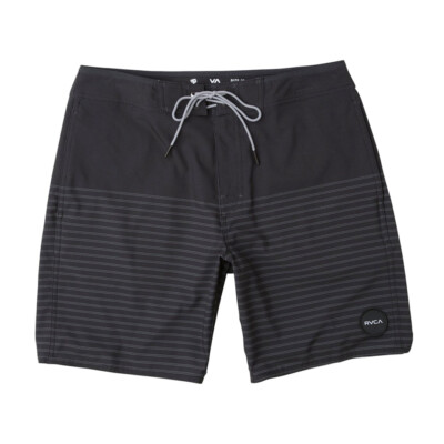 

RVCA Curren Caples Бордшорты (черные) Мужские шорты для плавания 18 дюймов, Черный