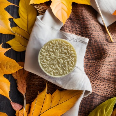 Shea Butter Soap 3 oz, Textured Handmade, Nourishing, Moisturizing, Skincare