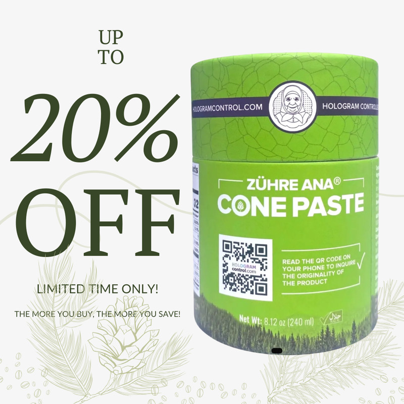 Pine Cone Paste: Centuries-Old Remedies, Zuhre Ana Pine Cone Paste