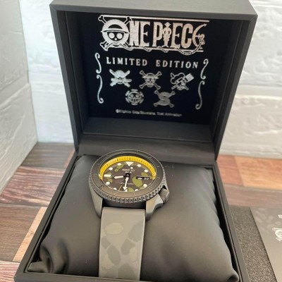 Pre-owned Seiko Unused  5 Sports One Piece Collaboration Sbsa155 Limited Edition