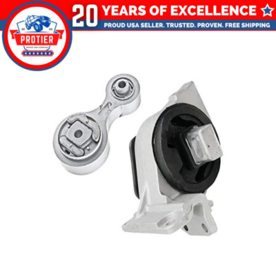 Fits 2006-2009 Ford Fusion/Mer Millan 2.3L 3.0L(2WD) Motor & Trans Mount 2pc