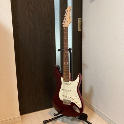 Electric Guitar Greco WS-QT 3S TRR/R Japan Made SN A014266