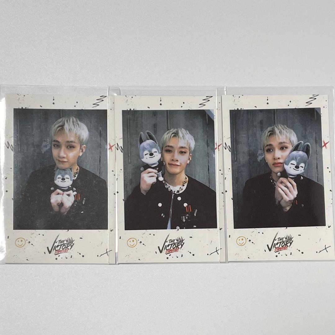 straykids バンチャン 2022 ポラロイド Bang Chan Polaroid Type Photocard 2pcs Set Stray Kids 2022