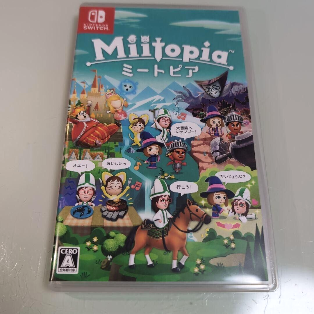 ZM Miitopia Nintendo Swich japan Shipping Free Good | eBay