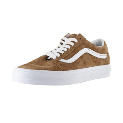 

Кроссовки Vans Old Skool Pig Suede (Табачно-коричневый) Обувь для скейтбординга, Tobacco brown